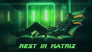 Rest in Matrix * Ethereal Cyberpunk Ambient Music for Relaxation and Sleep