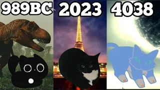 Maxwell the Cat Dance in Different years part 50