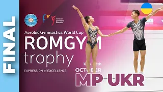 RomGym Trophy 2023 | Final | Mixed Pairs - HALAIDA Stanislav, KURASHVILI Anastasiia (UKR)