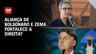 Aliança de Bolsonaro e Zema fortalece a direita? | CNN ARENA