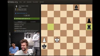 Lichess Titled Arena August 2020. Magnus Carlsen playing.