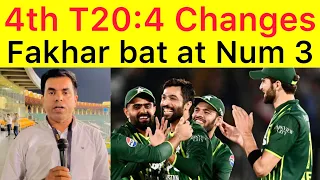 BREAKING 🛑 4 Changes in Pakistan playing 11 for 4th T20 vs New Zealand | Amir, Fakhar, Imad, Haseeb