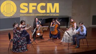 Brahms Sextet No 2 Op. 36 Performed by Tessa Lark, Dimitri Murrath, and SFCM Chamber Majors