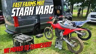 Stark Varg - First ride in Tennessee at Fast Farms MX!