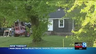 Man dead, 2 firefighters hurt after electrical shock