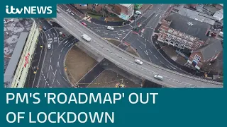 PM outlines roadmap to end coronavirus lockdown restrictions | ITV News
