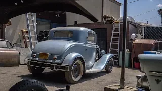 Hollywood Hot Rods "The Dewar Coupe" (‘32 Coupe Barn Find) | 4K