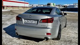 Новые фонари на Lexus IS250.