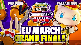 2024 March GRAND FINALS EU For Free Vs Yalla Bingo | Pokemon Unite