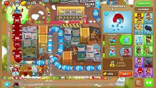 BTD6 Race "Fightyard" in 1:04.05 (2nd place)