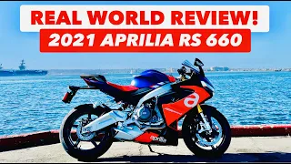 2021 Aprilia RS 660 Review | IS IT WORTH ALL THE HYPE? 🤷