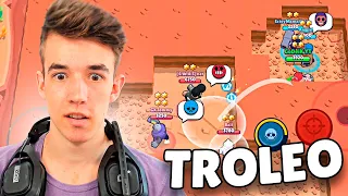 TROLEAMOS A LOS ENEMIGOS en el MAPA GANADOR de BRAWL STARS