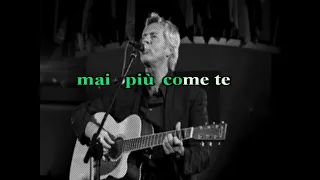 Claudio Baglioni - Mai più come te (karaoke - fair use)