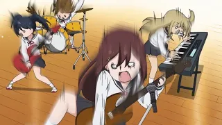 Yuri visit K-On Club ~Teekyuu