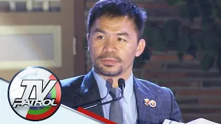 Paghahanda sa 2022: Pacquiao itinalagang presidente ng PDP-Laban | TV Patrol