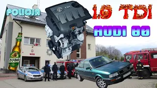 █▬█ █ ▀█▀ MIX DO SPIERDALANIA PRZED POLICJA W AUDI 80 1.9 TDI █▬█ █ ▀█▀