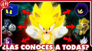 TODAS las Transformaciones de SONIC que EXISTEN