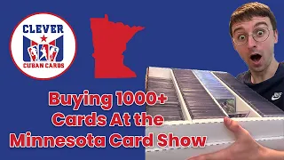 I spent $5000 on over 1000 Baseball Cards This Weekend at the Minnesota Card Show! 😱