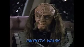 Gowron Informs Picard That the Duras Sister Are Move Against Him (Edited)