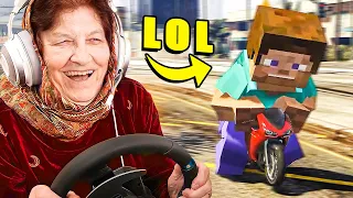 MY BABUSHKA PLAYS THE FUNNIEST GTA 5 MODS! 💀💀💀