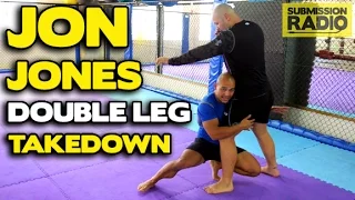 How to do a Jon Jones Double Leg Takedown (Like against Alexander Gustafsson) for MMA