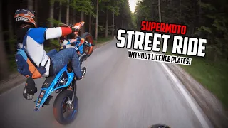 Supermoto Street Ride (FULL GAS) | RAW