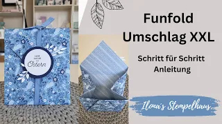 Funfold Umschlag XXL schnell gemacht