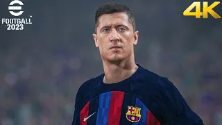 eFootball 2023 - Barcelona vs Manchester United | Spotify Camp Nou [4K]