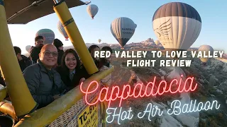 Cappadocia Turkey Hot Air Balloon 2021 Flight Review | Voyager Balloons | Red Valley to Love Valley