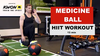 Medicine Ball HIIT Workout 15min