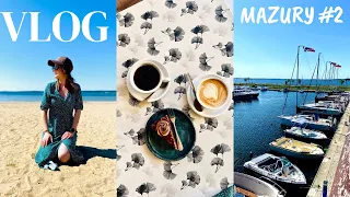 GIŻYCKO & JEZIORO🏖 | Mazury | Jezioro |Twierdza Boyen | Super kawiarnia | Haul spożywczy | Grill