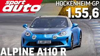 Alpine A110 R | Hot Lap Hockenheim-GP | sport auto Supertest