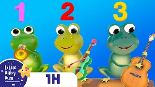 5 Little Speckled Frogs | Nursery Rhymes & Kids Songs - ABCs and 123s | Learn with CocoMelon