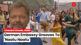 This is how the German Embassy In New Delhi danced to the beats of 'Naatu Naatu'