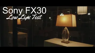 SONY FX30 CINEMATIC | HANDHELD LOW LIGHT TEST | SONY E 15mm F/1.4 G LENS