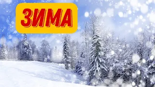 ❄ ЗИМА | Время года "ЗИМА" | Зимние месяцы. Развивающее видео для детей  | Зима видео