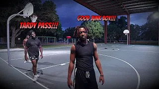 They thought it was sweet…2v2 basketball