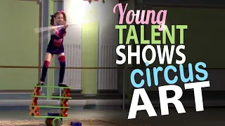 Circus Art at the Talent Show ZIRKA! Young talent shows circus art