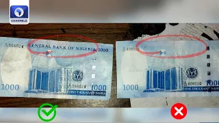 How You Can Detect Counterfeit Naira Notes