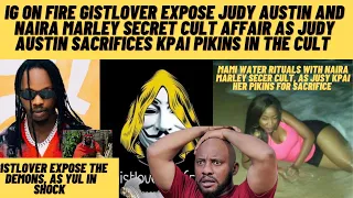 Wahala ; gistlover expose judy austin as she kpai pikin for naira marley secret cult , yul edochie,