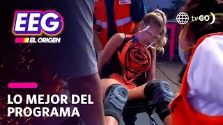 EEG El Origen: Michela Elías sufrió terrible lesión durante competencia