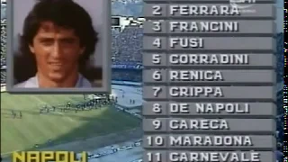 1988-1989 Serie A, week 7, Napoli - AC Milan 4-1