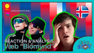 Væb “"Bíómynd” (Söngvakeppnin 2024) 🇮🇸 | REACTION | Eurovision 2024 #eurovision #iceland