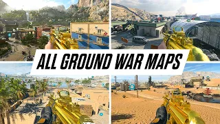 Modern Warfare 2 - All Ground War Maps Showcase in Multiplayer (Ultra Graphics)