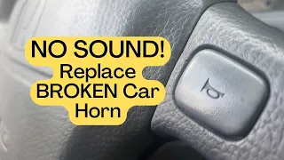 Fix and Replace BROKEN CAR HORN | 92-00 Honda Acura
