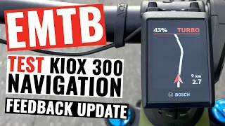 Kiox 300 Navigation im Test & Feedback zum Bosch E-Bike Update