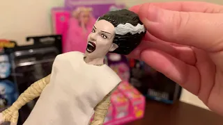 Noble Toys Universal Monsters BendyFigs Bride of Frankenstein Frankenstein & Dracula Review #gifted