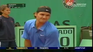 Roland Garros 2006 Roger Federer - Alejandro Falla