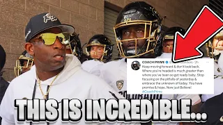 Coach Prime Just Made A Incredible Announcement About The Colorado Buffaloes‼️