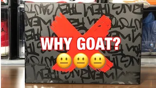 Goat App! What did you guys send me? $420 lost .  Air Jordan 1 Rebellionaire Review 🤦🏾‍♂️